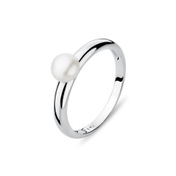 Inel argint cu perla naturala alba DiAmanti SK23226R_W-G (Argint 925‰ 1,8 g.)
